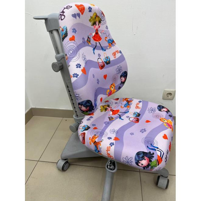 Child's chair Уцінка- Mealux Match gray base Girls Photo 2